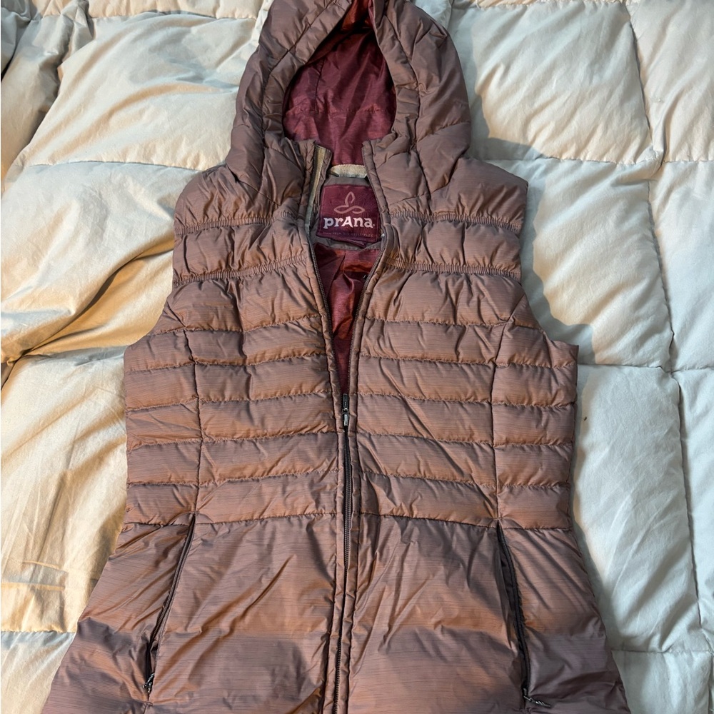 prAna Women's Rose Hooded Puffer Vest